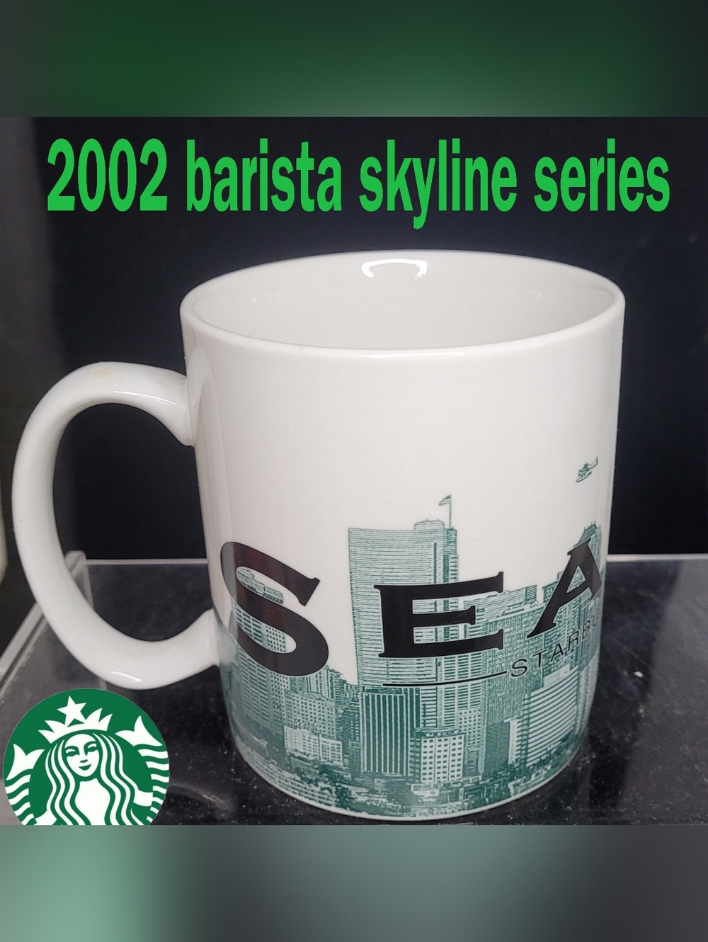 Starbucks Seattle 2002 Skyline Series Coffee Mug